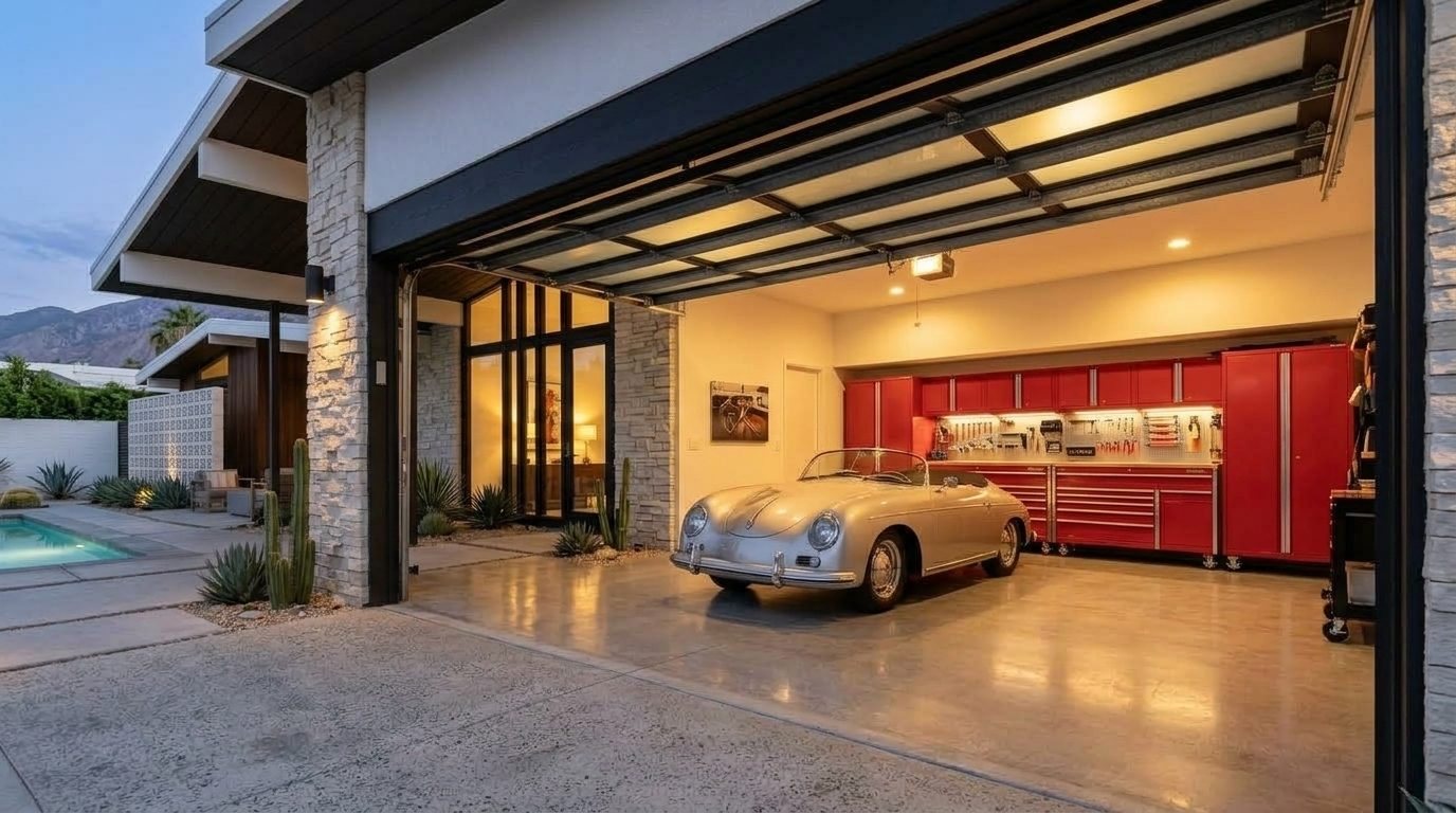 Avery Mobile Garage Door Service Workshop in Ballard, WA